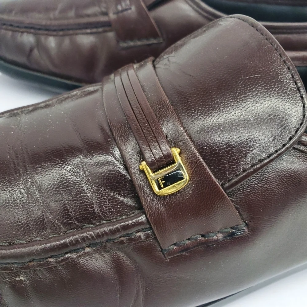 Florsheim Shoe Men's 11 D Riva Moc Toe Bit Loafers